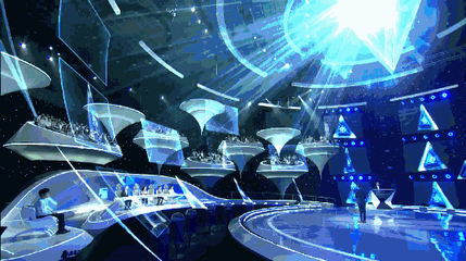 科技赋能艺术 壹品光电LED透明冰屏，为央视一套打造悬浮舞台的超现实舞美革命